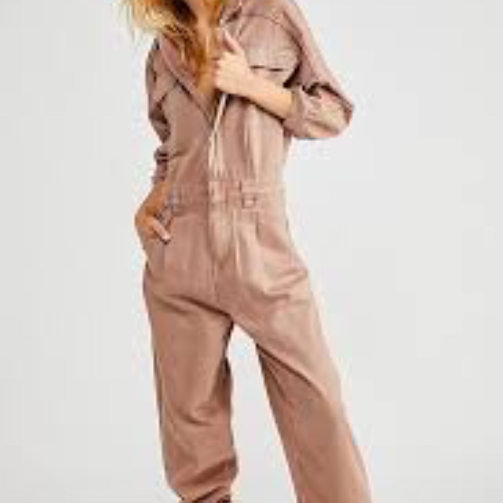 Free People Sammie utility jumpsuit